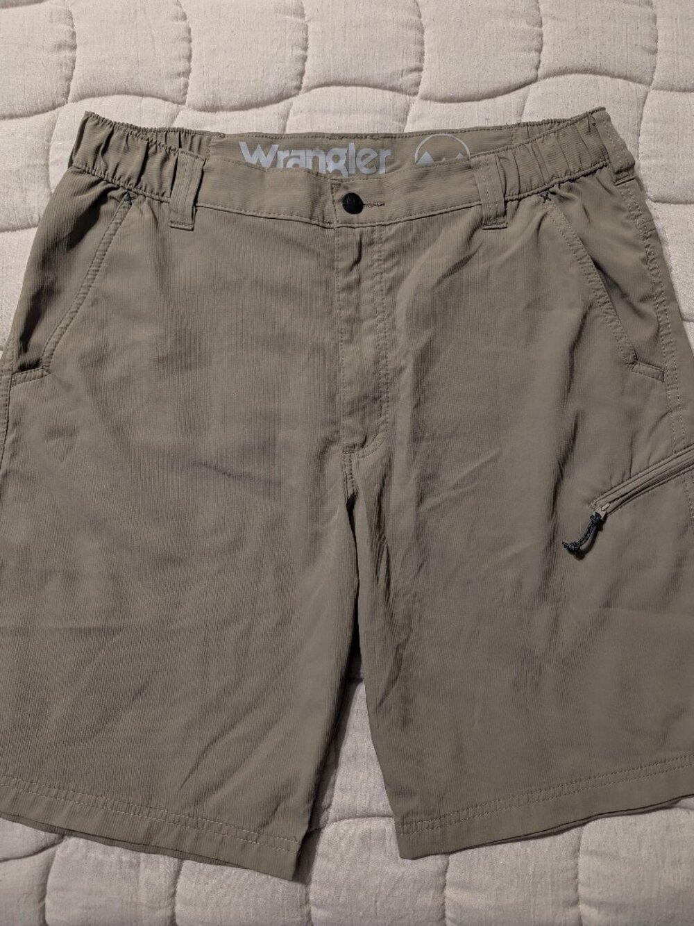 Wrangler Men's Size 34 Brown Outdoor Hiking Performance Shorts